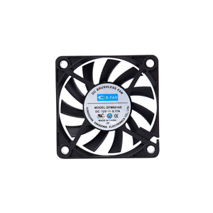 ventilador centrífugo 5V 12V Mini 60mm DC axial 