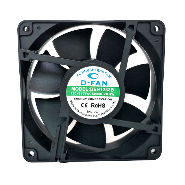 Baixo consumo de energia 120x120x38mm 12038 CE ventilador axial